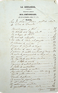 Lista de material para la escuela comprado por el profesor D. Nicanor Piñero en la Imprenta y Librería de D. José González (Madrid) el día 10 de junio de 1859. Lista de material para la escuela comprado por el profesor D. Nicanor Piñero en la Imprenta y Librería de D. José González (Madrid) el día 10 de junio de 1859.