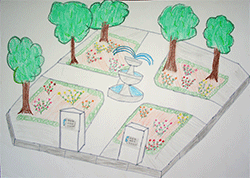 Plaza Palacios. A&ntilde;os 90.